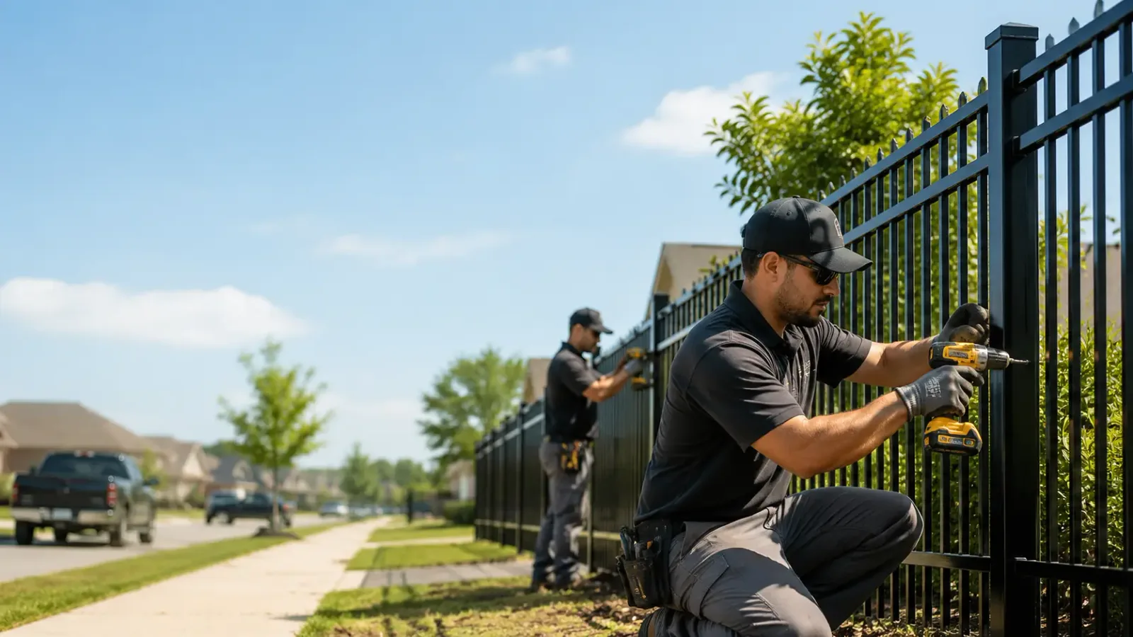 Metal Fence Installation in Newcastle, OK